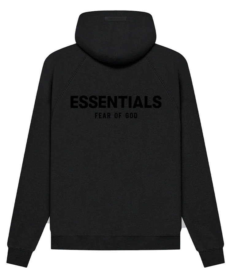 Essentials Hoodie Color Negro
